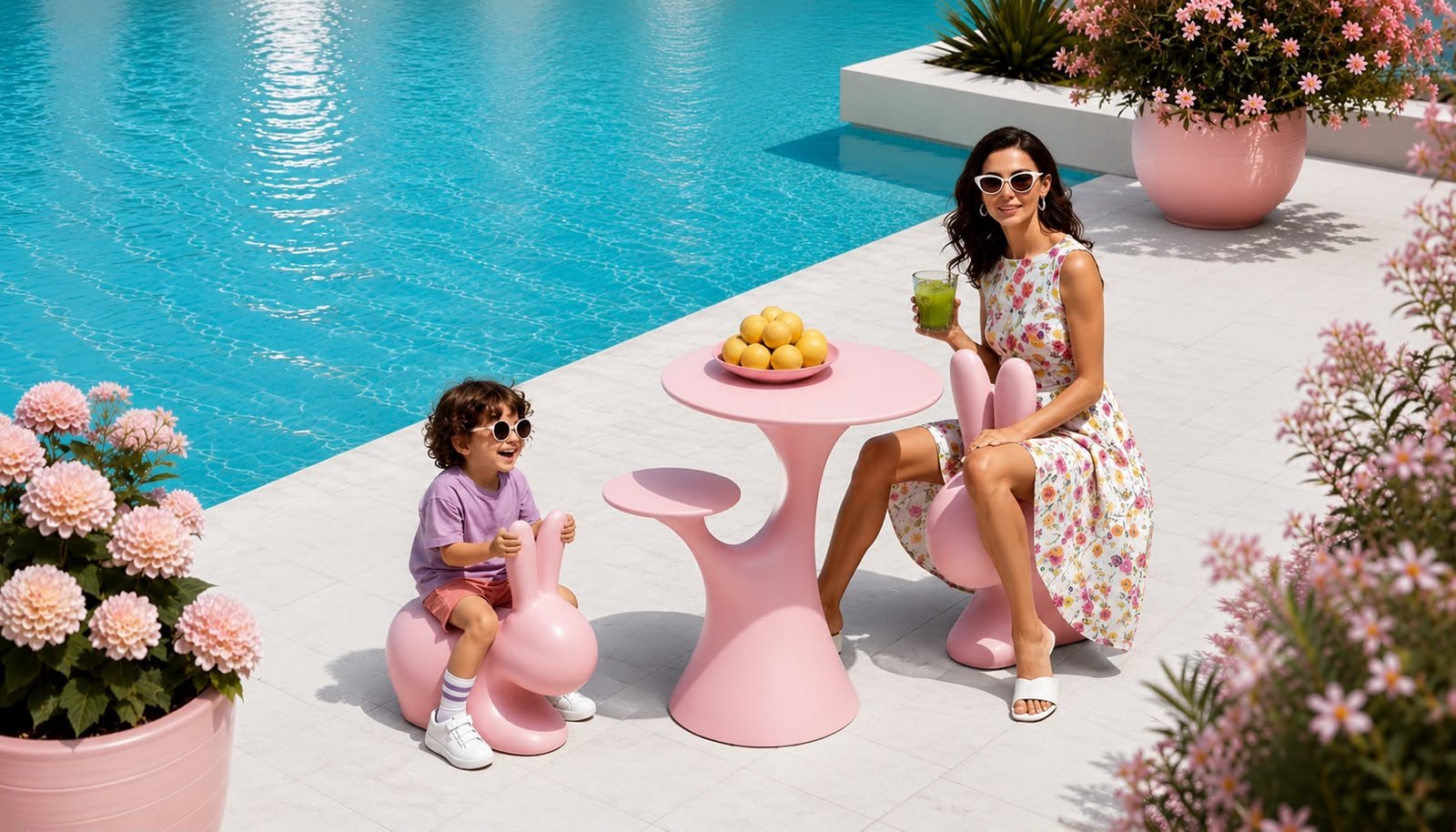 Main Home pinkcoco tables et chaises